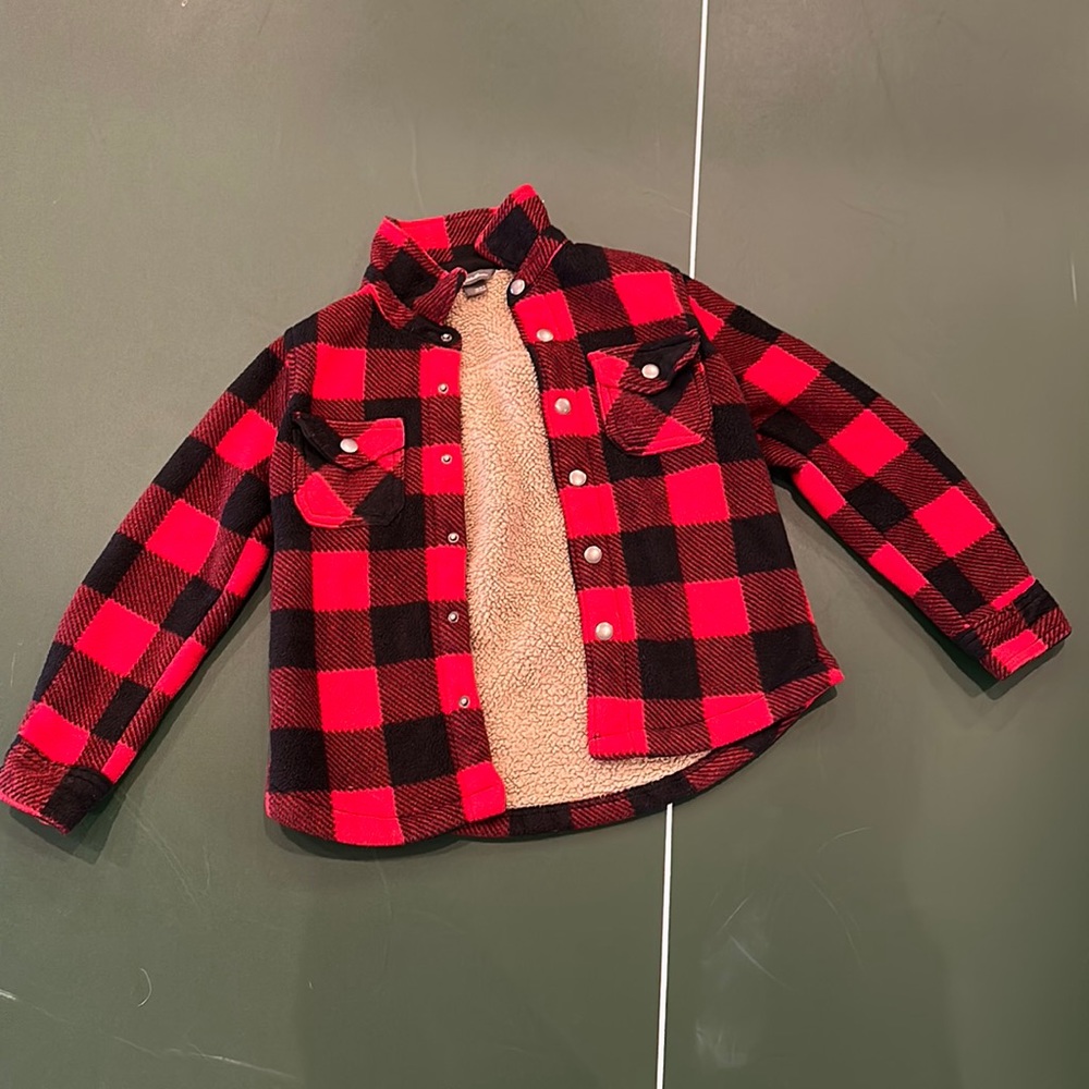 Boys Eddie Bauer fleece jacket sz 7